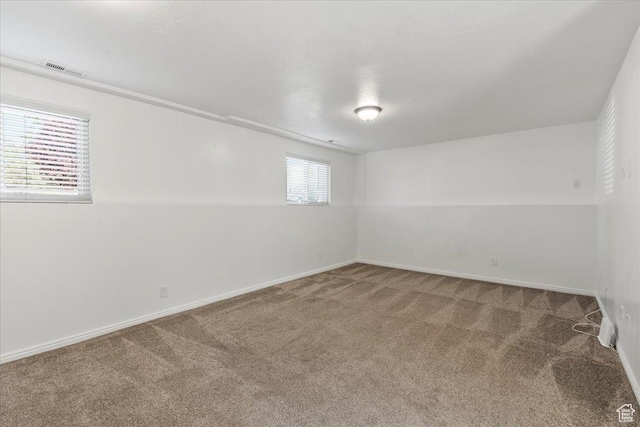 12455 S 1450 W, Riverton, UT 84065 - empty room with baseboards, visible vents, and carpet