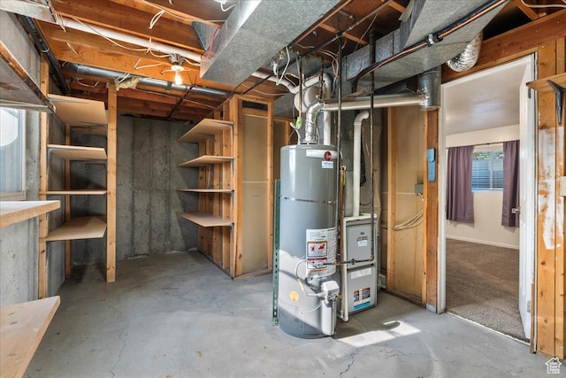 12455 S 1450 W, Riverton, UT 84065 - below grade area featuring gas water heater
