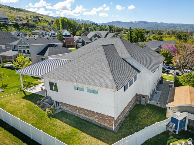 735 E 850 S, Centerville, UT 84014 - aerial view of residential area with a mountainous background