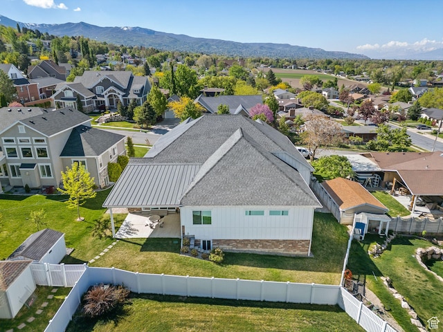 735 E 850 S, Centerville, UT 84014 - aerial perspective of suburban area with a mountainous background