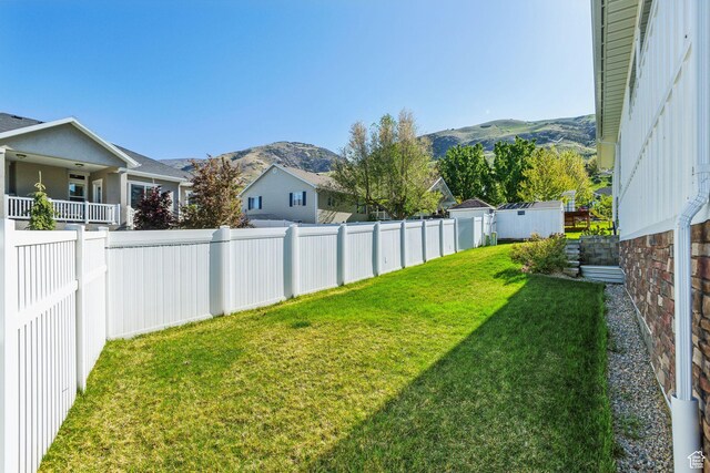 735 E 850 S, Centerville, UT 84014 - view of yard with a mountain view