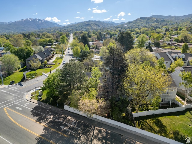 3102 S Applewood Dr E, Bountiful, UT 84010 - bird's eye view featuring a residential view and a mountain view