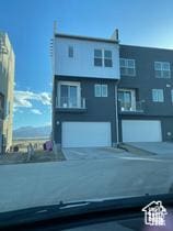 10983 S Lake Run Rd, South Jordan, UT 84009 - view of front of property with a garage and driveway