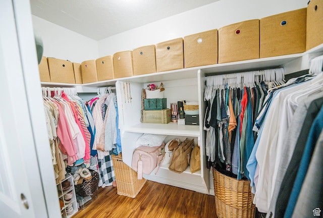 663 W 3500 S, Bountiful, UT 84010 - spacious closet with wood finished floors