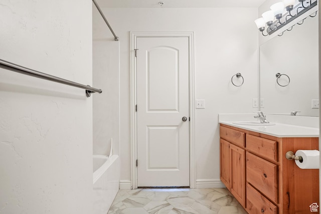 425 S 2220 W Unit 202, Pleasant Grove, UT 84062 - bathroom featuring vanity and marble finish floor