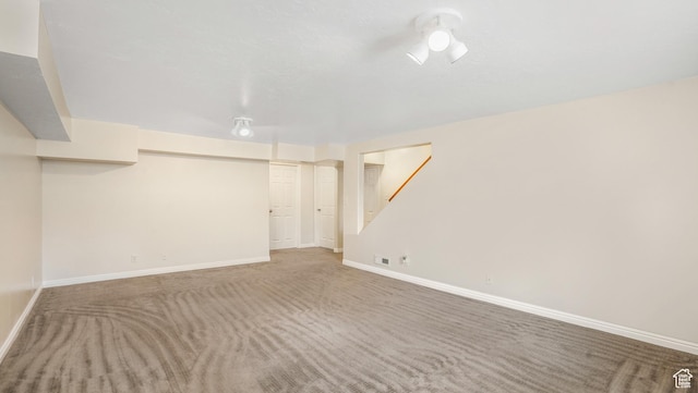 940 S Taylor E, Ogden, UT 84404 - finished below grade area with baseboards and carpet flooring