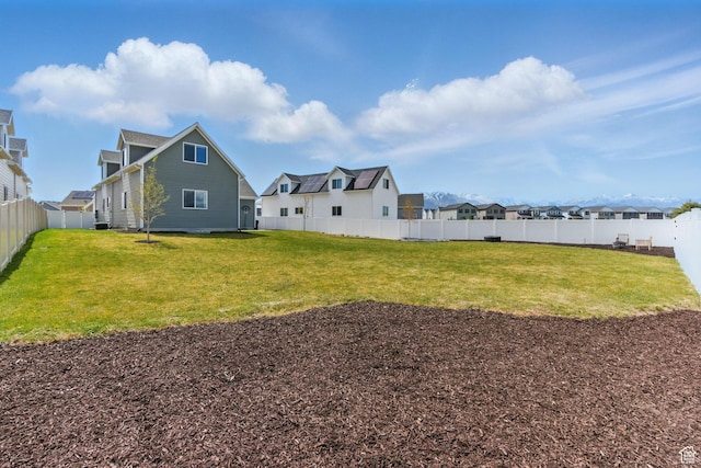 4236 N Magnolia Cir, Eagle Mountain, UT 84005 - view of yard featuring a fenced backyard