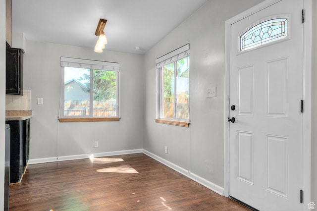 931 E 7800 S, Midvale, UT 84047 - entryway with baseboards and dark wood-style floors
