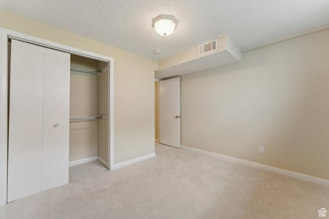 3475 S 3650 E, Millcreek, UT 84109 - unfurnished bedroom with carpet floors, baseboards, visible vents, and a closet