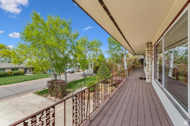 3475 S 3650 E, Millcreek, UT 84109 - wooden terrace featuring a lawn