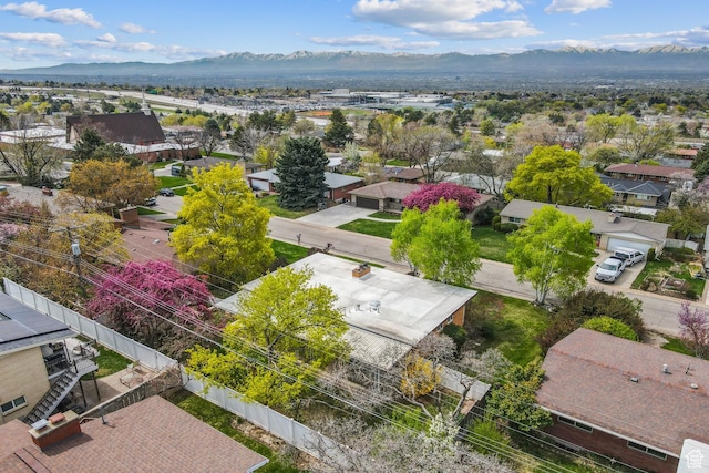 3475 S 3650 E, Millcreek, UT 84109 - drone / aerial view with a residential view and a mountain view