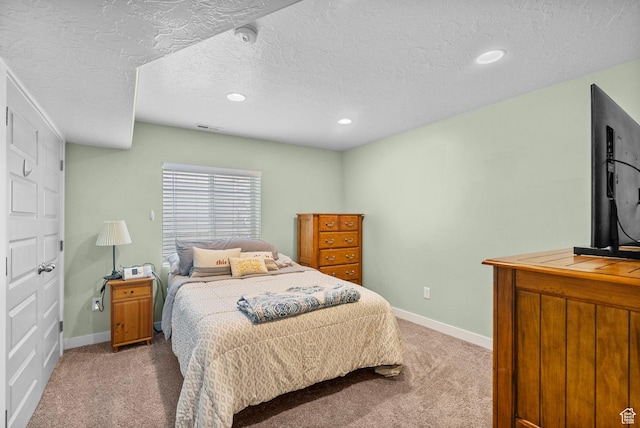 145 W 750 S, American Fork, UT 84003 - bedroom with visible vents, recessed lighting, baseboards, and light carpet