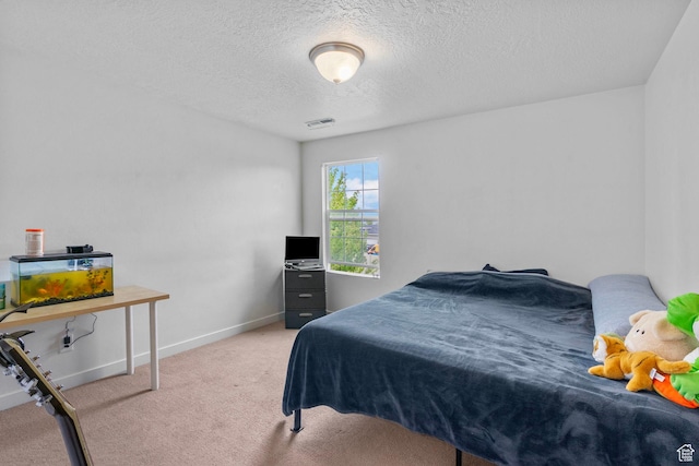 145 W 750 S, American Fork, UT 84003 - carpeted bedroom featuring a textured ceiling, visible vents, and baseboards