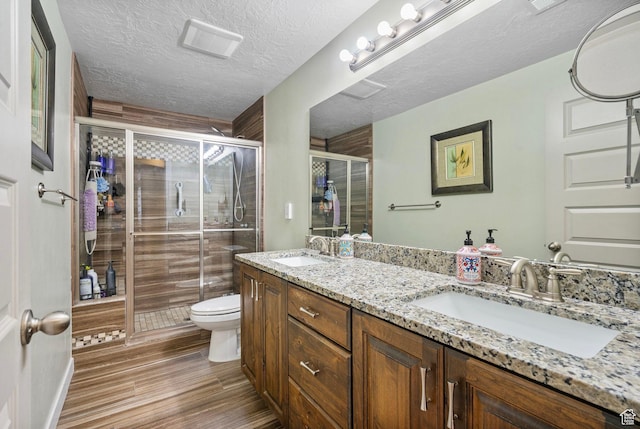 145 W 750 S, American Fork, UT 84003 - full bath with double vanity, a sink, toilet, and a shower stall