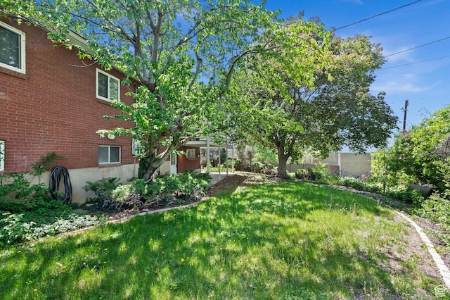 3581 E Yosemite Dr S, Millcreek, UT 84109 - view of yard