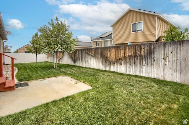 566 N 640 W, Tooele, UT 84074 - view of yard with a patio and a fenced backyard