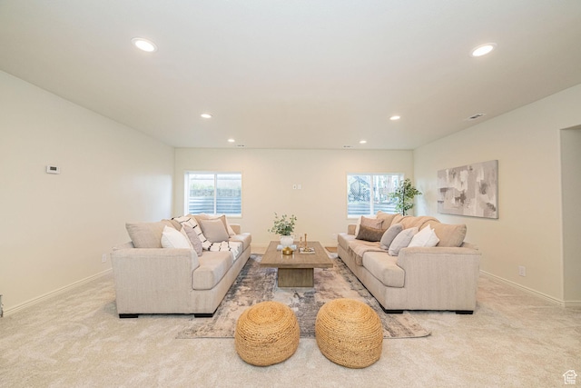 916 W 1150 S, Provo, UT 84601 - living room featuring a healthy amount of sunlight, baseboards, and recessed lighting