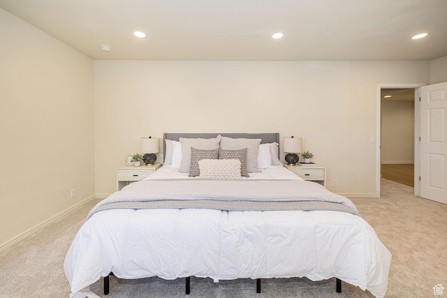 916 W 1150 S, Provo, UT 84601 - bedroom with recessed lighting and light carpet