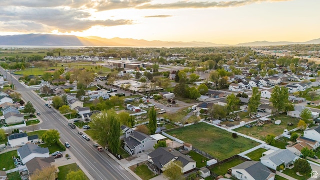916 W 1150 S, Provo, UT 84601 - aerial view at dusk with a mountain view and a residential view