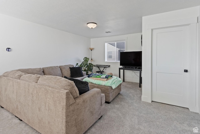 889 N 900 W, Tremonton, UT 84337 - living room featuring visible vents and light carpet