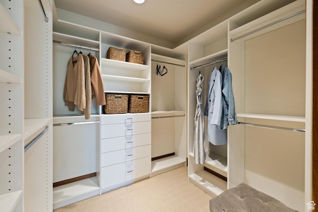 772 S Summit Creek Dr, Woodland Hills, UT 84653 - spacious closet with light colored carpet