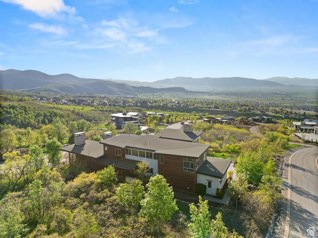 772 S Summit Creek Dr, Woodland Hills, UT 84653 - bird's eye view of mountains