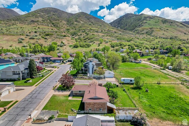 584 E Aspen Way, Centerville, UT 84014 - birds eye view of property with a mountain view