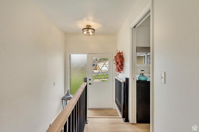 584 E Aspen Way, Centerville, UT 84014 - hallway with light wood-style flooring
