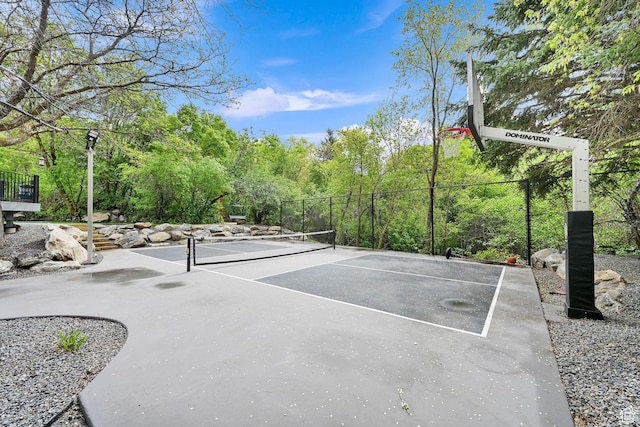 5078 S Iroquois Way E, Ogden, UT 84403 - view of sport court featuring fence and a tennis court