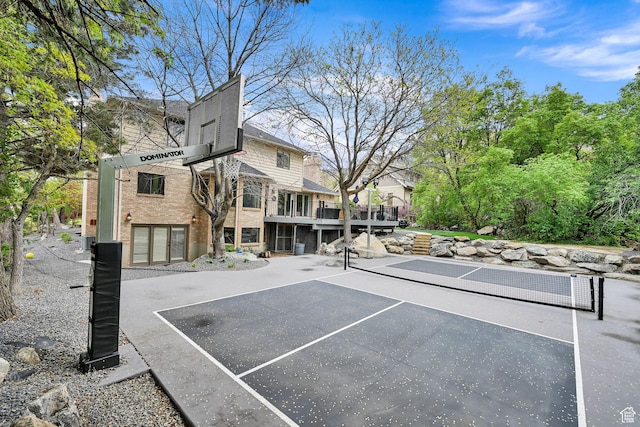 5078 S Iroquois Way E, Ogden, UT 84403 - view of sport court with a tennis court