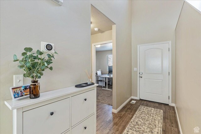 204 E 460 N, Vineyard, UT 84059 - foyer entrance featuring baseboards, visible vents, and wood finished floors