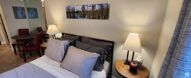 1940 Prospector Ave Unit 207, Park City, UT 84060 - tiled living area with electric panel