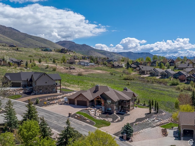 3540 N Elkview Dr, Eden, UT 84310 - property view of mountains featuring a residential view