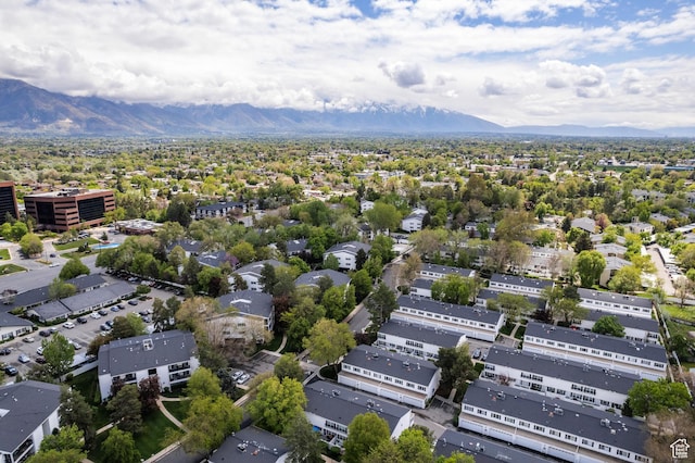 636 E 3990 S Unit D, Millcreek, UT 84107 - birds eye view of property featuring a mountain view