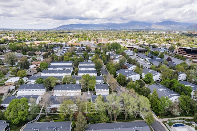 636 E 3990 S Unit D, Millcreek, UT 84107 - birds eye view of property with a mountain view