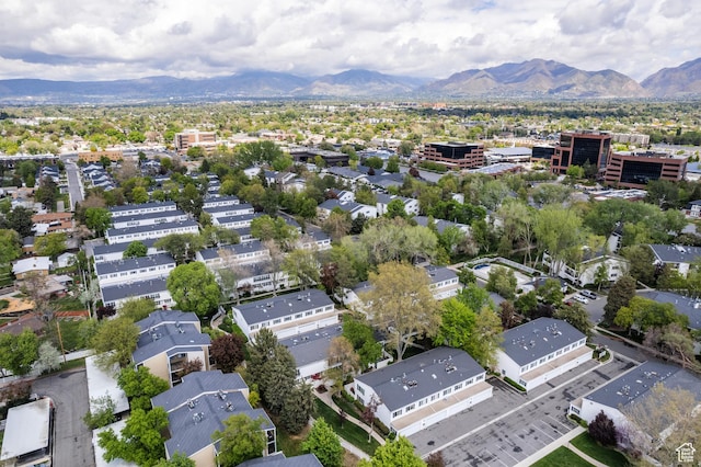 636 E 3990 S Unit D, Millcreek, UT 84107 - aerial view featuring a mountain view