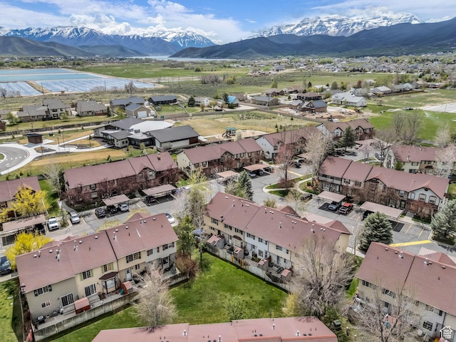 181 Geneva Dr, Midway, UT 84049 - aerial view featuring a residential view and a mountain view