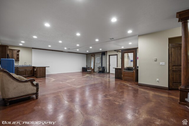 1328 N Parkside Dr, Cedar City, UT 84721 - interior space featuring visible vents and a sink