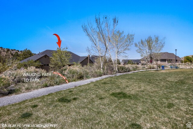 1328 N Parkside Dr, Cedar City, UT 84721 - view of yard
