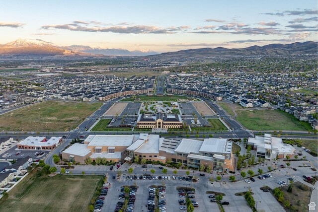 13077 S Keegan Dr, Herriman, UT 84096 - birds eye view of property featuring a mountain view