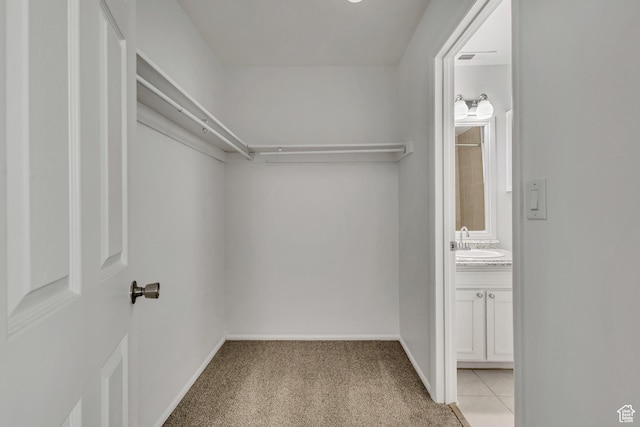 223 E Hill Ave Unit 6, Millcreek, UT 84107 - spacious closet with a sink and light colored carpet