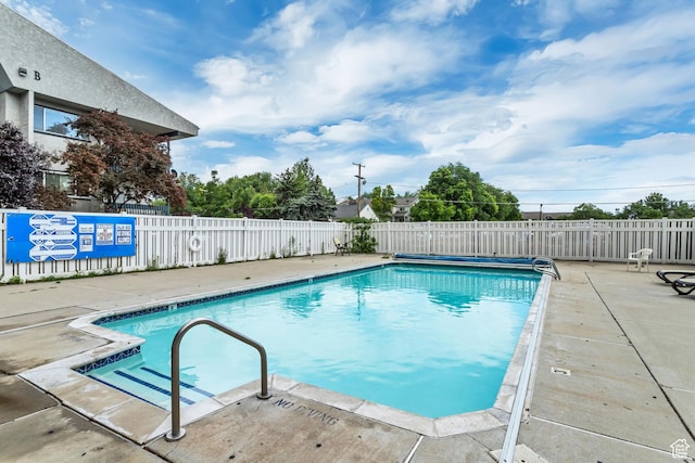 223 E Hill Ave Unit 6, Millcreek, UT 84107 - view of pool with fence and a patio