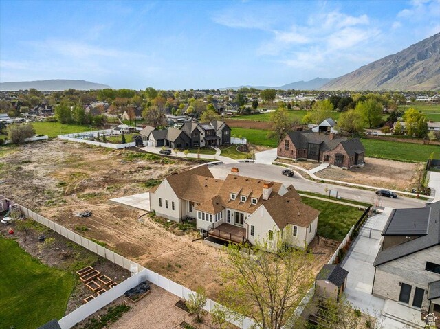 473 W 350 S Unit 31, Mapleton, UT 84664 - drone / aerial view with a residential view and a mountain view