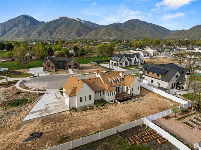 473 W 350 S Unit 31, Mapleton, UT 84664 - bird's eye view featuring a mountain view and a residential view