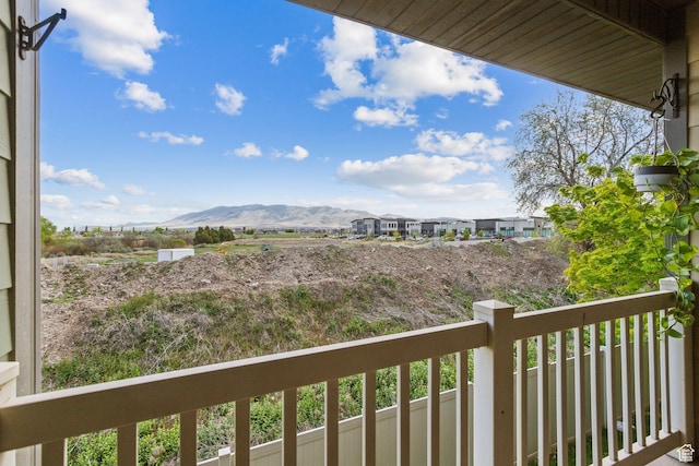 103 E River View Dr, Saratoga Springs, UT 84045 - balcony featuring a mountain view