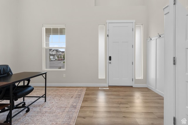 838 N Marble Rd, Tooele, UT 84074 - office featuring baseboards and wood finished floors