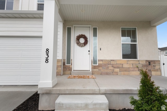 838 N Marble Rd, Tooele, UT 84074 - doorway to property featuring stone siding