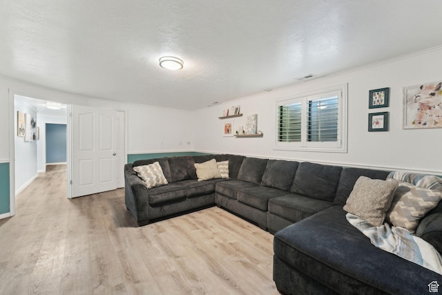 867 E 2850 N, North Ogden, UT 84414 - living area with visible vents and wood finished floors