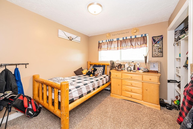 75 S 300 W, Morgan, UT 84050 - carpeted bedroom featuring a textured ceiling