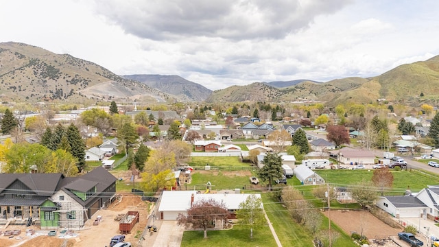 75 S 300 W, Morgan, UT 84050 - birds eye view of property with a residential view and a mountain view